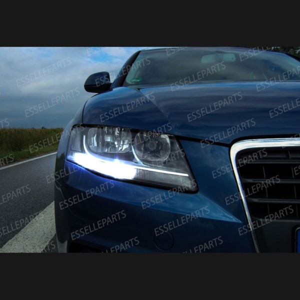 Conversione Fari Full LED 6000K bianco Audi A4 B8 Avant Allroad Pre-Restyling