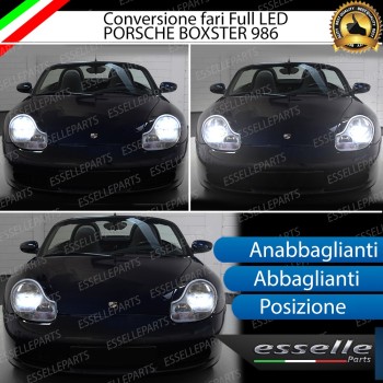 Conversione Fari Full LED 6000k canbus PORSCHE BOXSTER 986