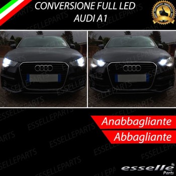 Conversione Fari Full LED 6000K bianco Audi A1 Fino al 2014 Conversione Fari Full LED 6000K bianco Audi A1 Fino al 2014