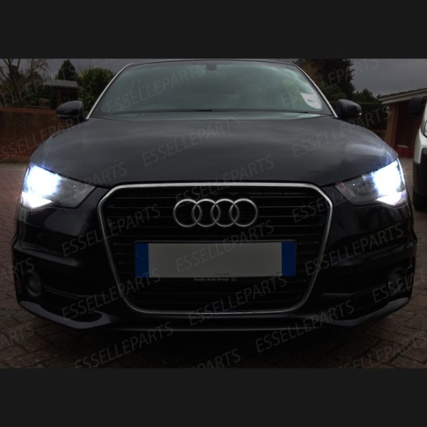 Conversione Fari Full LED 6000K bianco Audi A1 Fino al 2014