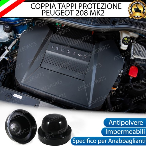 Coppia Tappi maggiorati Peugeot 208 II