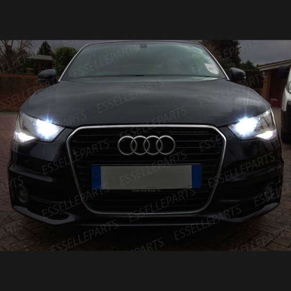 Conversione Fari Full LED 6000K bianco Audi A1 Fino al 2014