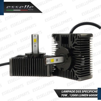 KIT LED D5S CONVERSIONE DA BIXENO A LED 12000 LUMEN 6000K AUDI A3 8V Restyling