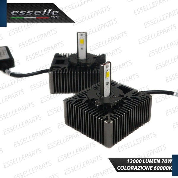 KIT LED D5S CONVERSIONE DA BIXENO A LED 12000 LUMEN 6000K AUDI A4 B9