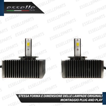 KIT LED D5S CONVERSIONE DA BIXENO A LED 12000 LUMEN 6000K SSANGYONG TIVOLI
