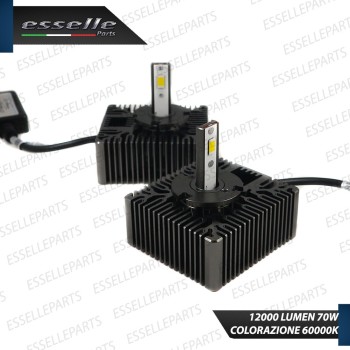 KIT LED D5S CONVERSIONE DA BIXENO A LED 12000 LUMEN 6000K SSANGYONG TIVOLI