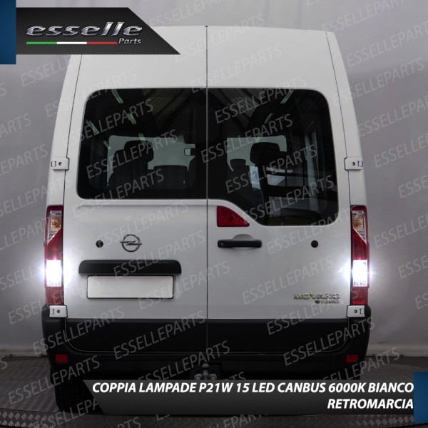 Luci Retromarcia 15 LED RENAULT MASTER 3 CON LENTE FRONTALE