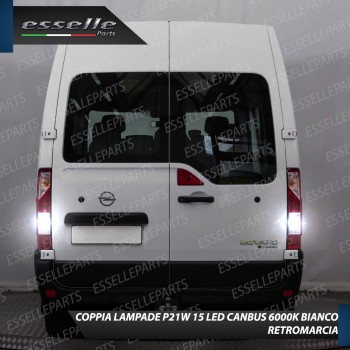 Luci Retromarcia 15 LED RENAULT MASTER 3 CON LENTE FRONTALE