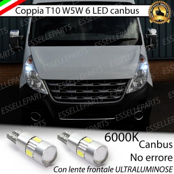 Luci posizione 6 LED Canbus 400 Lumen
