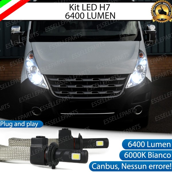 Kit Full LED H7 Anabbaglianti 6400 LUMEN RENAULT MASTER 3