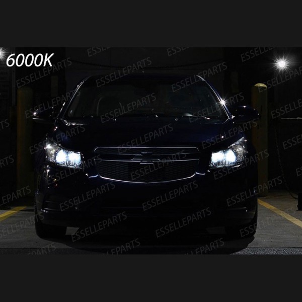 Conversione Full LED Anabbaglianti / Abbaglianti e Luci di posizione LED per CHEVROLET CRUZE, 6000K bianco, plug and play