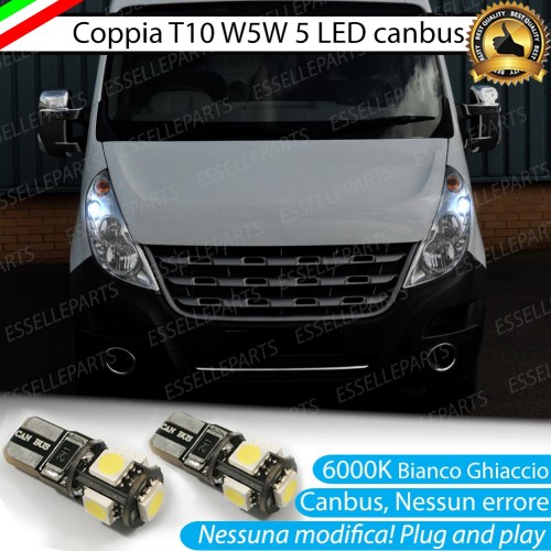 Luci posizione 5 LED Canbus OPEL MOVANO II