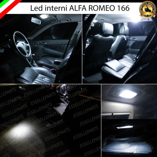 Kit LED Interni Completo 6000K Bianco Canbus Alfa Romeo 166