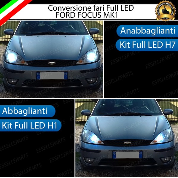 Conversione Fari Full LED 6000K bianco Ford Fucus MK1