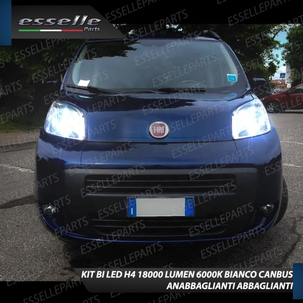Kit Full Led 6000k H4 canbus FIAT QUBO ABBAGLIANTI ANABBAGLIANTI