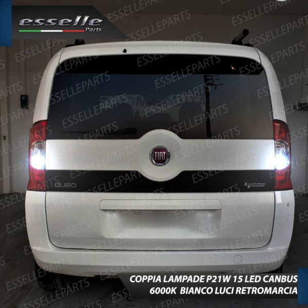 Luci Retromarcia 15 LED Fiat Qubo CON LENTE FRONTALE