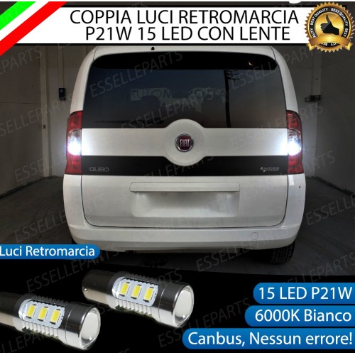 Luci Retromarcia 15 LED Peugeot Bipper CON LENTE FRONTALE