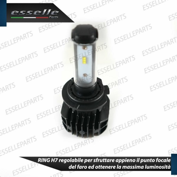 Kit Full LED H7 Anabbagliante Per Benelli TRK 251 4900 Lumen 6000K Bianco