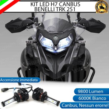 Conversione Fari Full LED 6000k canbus BENELLI TRK 251