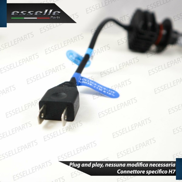 Kit Full LED H7 Anabbagliante Per Benelli TRK 502 ABS 4900 Lumen 6000K Bianco