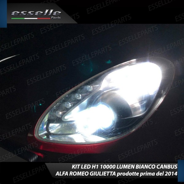 Conversione Fari Full LED 6000K bianco Alfa Romeo Giulietta Fino al 2013
