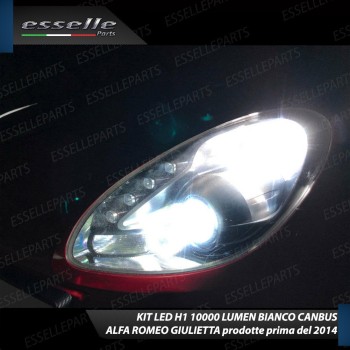 Conversione Fari Full LED 6000K bianco Alfa Romeo Giulietta Fino al 2013