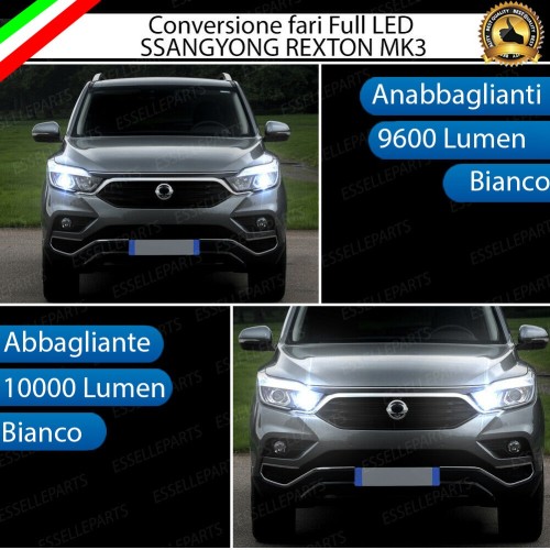 Conversione Fari Full LED SSANGYONG REXTON III