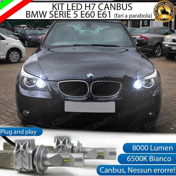 KIT FULL LED H7 Abbaglianti BMW SERIE 5 E60 E61