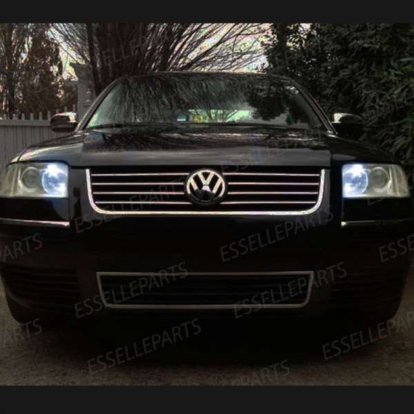 Coppia luci posizione T10 W5W 5 LED canbus 6000K Volkswagen Passat B5 Dal 2001