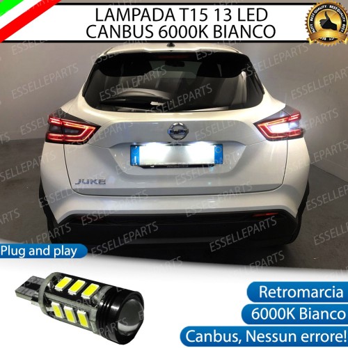 Luci Retromarcia Led Canbus NISSAN JUKE II 6000K Luce Bianca No Error