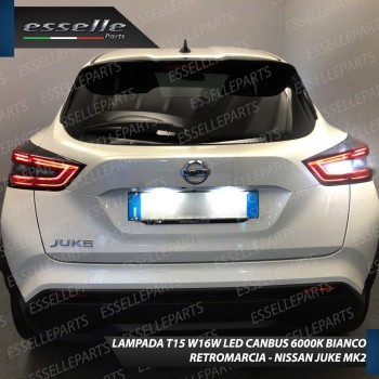 Luci Retromarcia Led Canbus NISSAN JUKE II 6000K Luce Bianca No Error