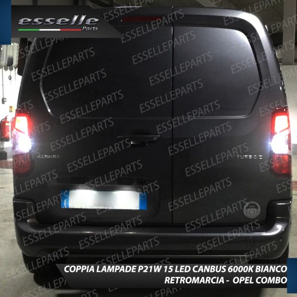 Luci Retromarcia 15 LED OPEL COMBO F CON LENTE FRONTALE