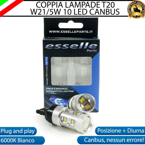 Luci di Posizione/Diurne 10 LED T20 OPEL COMBO F