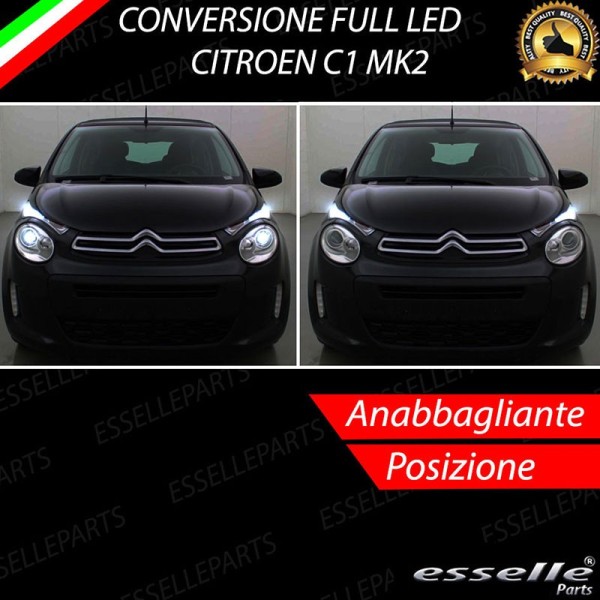 Conversione Fari Full LED CITROEN C1 II