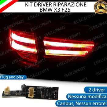 COPPIA DRIVER per centralina fanale posteriore LED BMW X3 F25