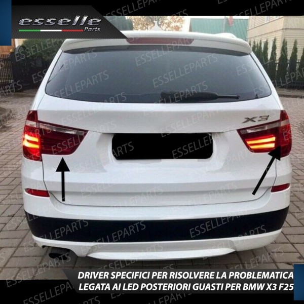 DRIVER SINGOLO per centralina fanale posteriore LED BMW X3 F25