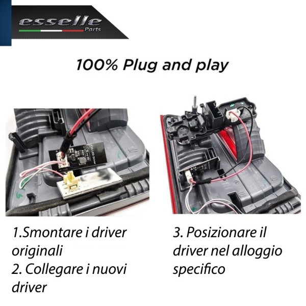 DRIVER SINGOLO per centralina fanale posteriore LED BMW X3 F25