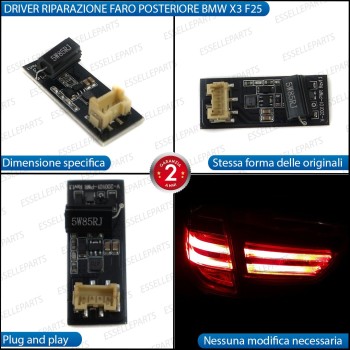 DRIVER SINGOLO per centralina fanale posteriore LED BMW X3 F25