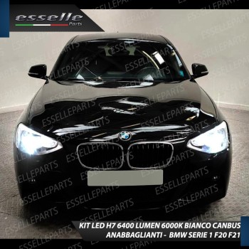 Conversione Fari Full LED 6000K bianco BMW Serie 1 F20 F21 Pre-Restyling