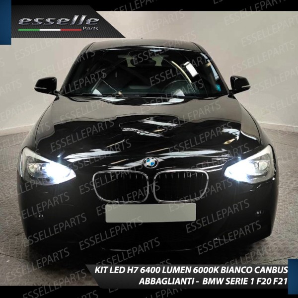 Conversione Fari Full LED 6000K bianco BMW Serie 1 F20 F21 Pre-Restyling