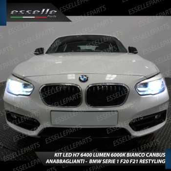 Conversione Fari Full LED 6000K bianco BMW Serie 1 F20 F21 Restyling