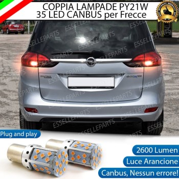 Coppia Frecce Posteriori PY21W 35 LED Canbus OPEL Zafira C Coppia Frecce Posteriori PY21W 35 LED Canbus OPEL Zafira C