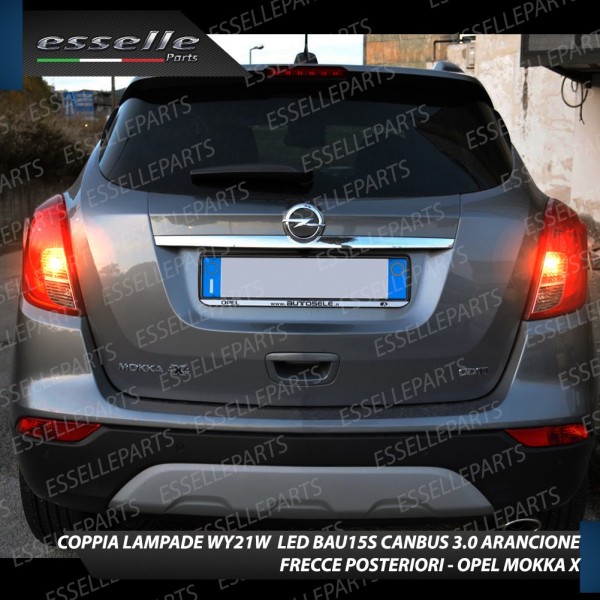 Coppia Frecce Posteriori T20 W21W 35 LED Canbus OPEL MOKKA X