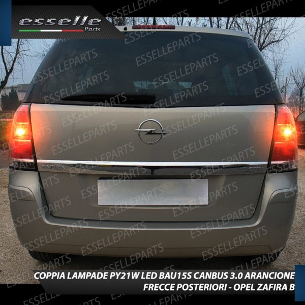 Coppia Frecce Posteriori P21W 24 LED Canbus 3.0 per OPEL ZAFIRA B