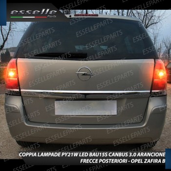 Coppia Frecce Posteriori P21W 24 LED Canbus 3.0 per OPEL ZAFIRA B Coppia Frecce Posteriori P21W 24 LED Canbus 3.0 per OPEL ZAFIRA B