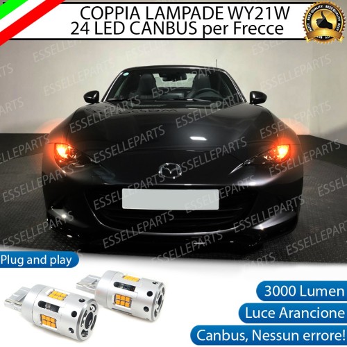 Frecce LED per Mazda MX-5 MK4 Lampade T20 Arancione Canbus