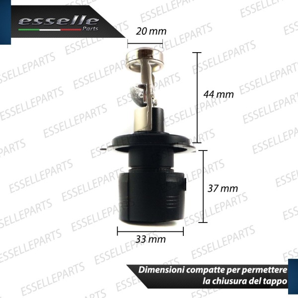 Kit Full LED H4 BI-LED conversione in faro lenticolare Fiat Punto Evo