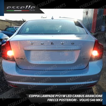 Coppia Frecce Posteriori PY21W 24 LED Canbus 3.0 per VOLVO S40 II Coppia Frecce Posteriori PY21W 24 LED Canbus 3.0 per VOLVO S40 II
