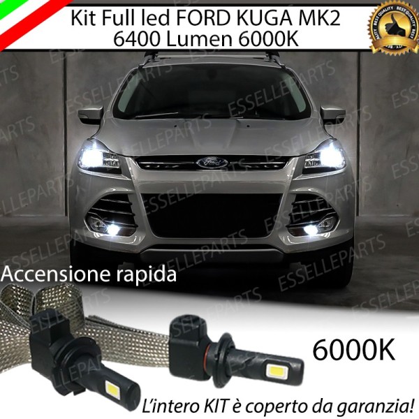 Kit Full LED H7 6400 LUMEN Anabbaglianti FORD KUGA II