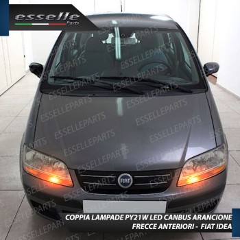 Coppia Frecce Anteriori PY21W 24 LED Canbus 3.0 per FIAT IDEA